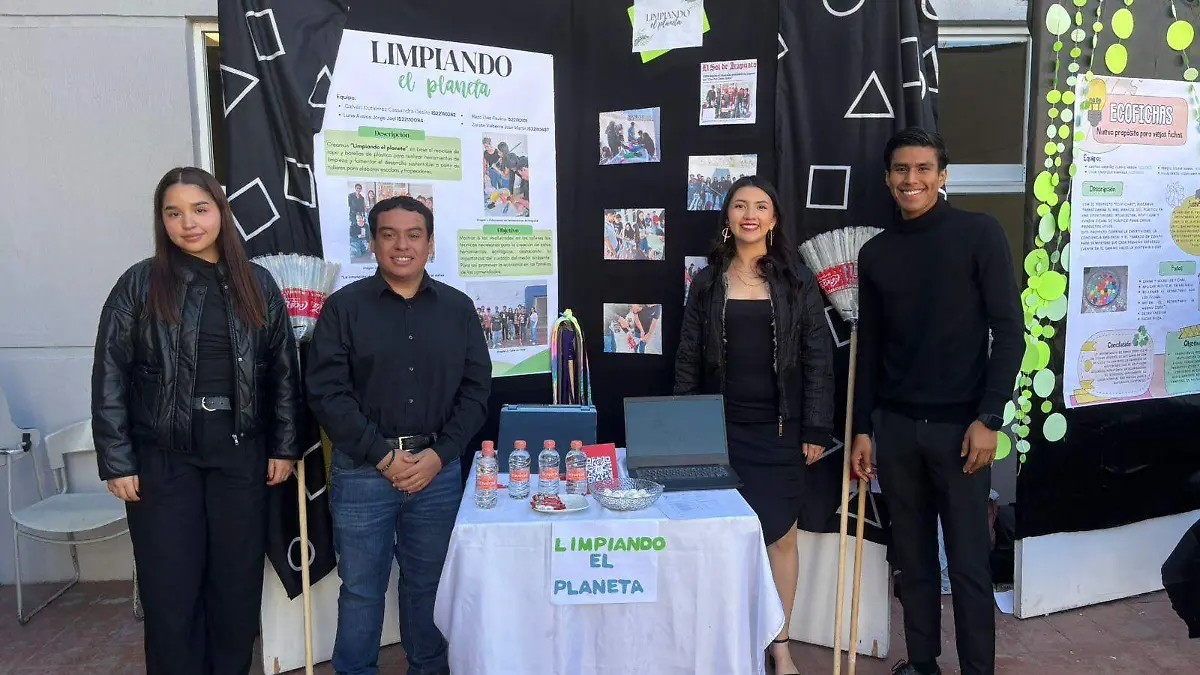 Impulsan alumnos de la carrera de Ingeniería Industrial del ITESI el desarrollo sustentable  (1)